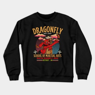 Dragonfly Vintage Style Original Aesthetic Tribute 〶 Crewneck Sweatshirt